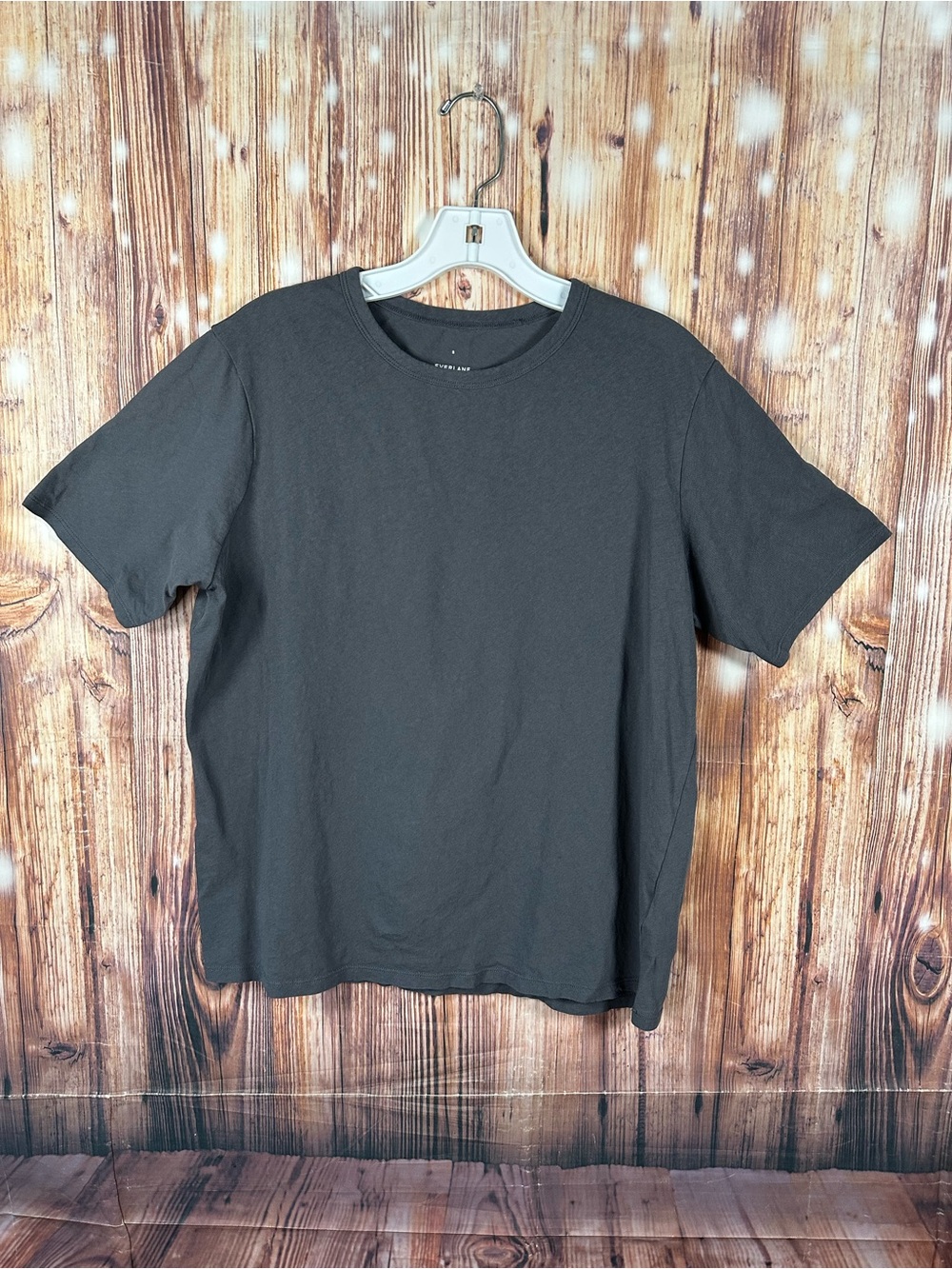Everlane Classic Crew Neck Women’s T-Shirt Gray
Size Small Organic Cotton